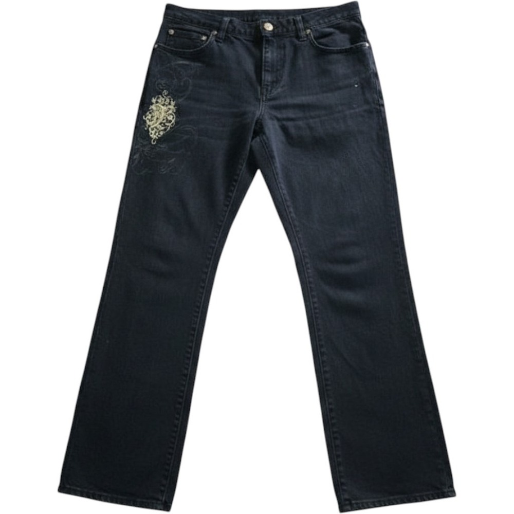 Lauren Ralph Lauren Modern Slim Black‎ Jeans Women Size 9 Straight Leg Work